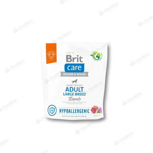 [81040302111] BRIT CARE DOG HYPOALLERGENIC ADULT LARGE BREED LAMB X 1 KG
