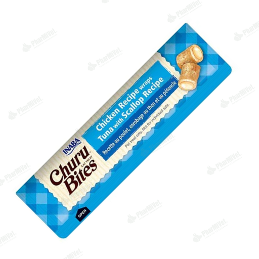 [82040404123] CHURU BITES FOR DOG CHICKEN RECIPE WRAPS CHICKEN WITH CHEESE RECIPE X UND