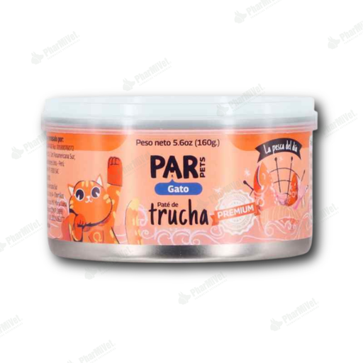 [82040204062] PAR PETS PATE DE TRUCHA X 160 GR
