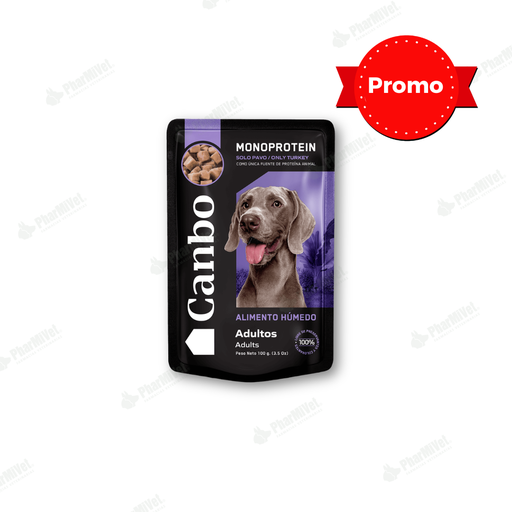 [82040204066] PROMO CANBO DOG TROC PAVO AD POUCH 100GR