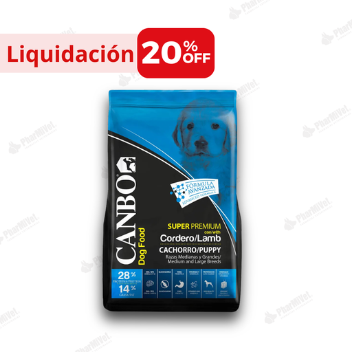 [82040302113] LIQUIDACIÓN: CANBO S.P. CACHORRO RAZA MED. GRANDE X 3 KG